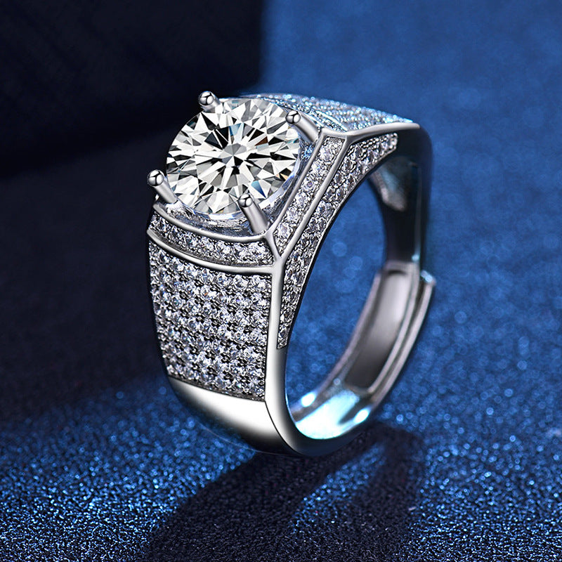 Damen Eleganter Zirkonia Ring mit stilvollem Design und funkelnden Akzenten Shop Nory