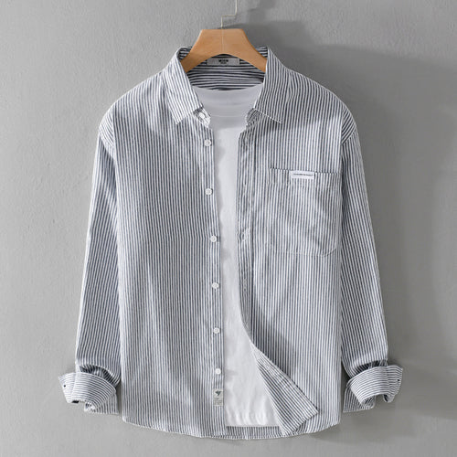 Herren Feines Cordhemd im Overshirt‑Stil mit Brusttasche, Relaxed Fit und feiner Wellenstruktur Shop Nory