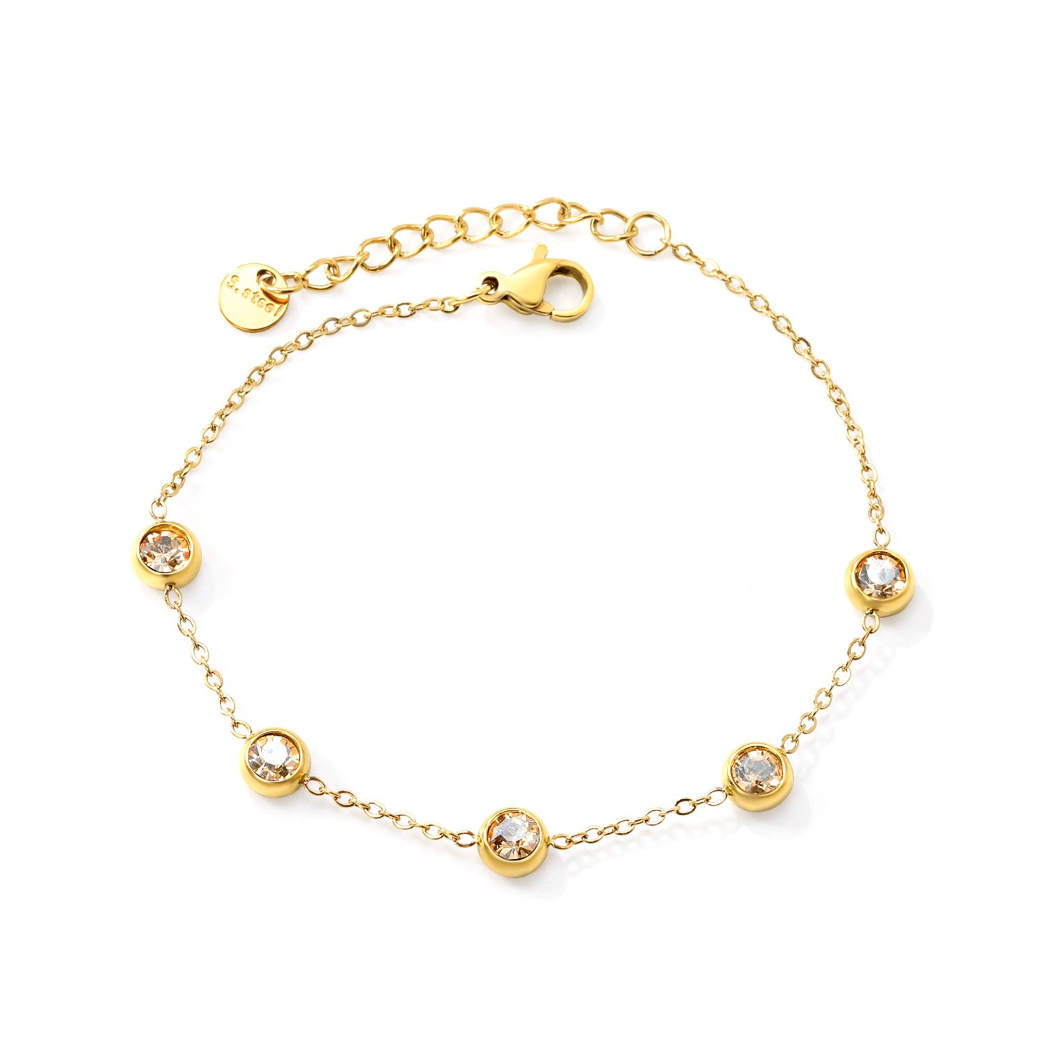 Damen zarte Armbanduhr mit funkelnden Kristallakzenten und eleganter Edelstahl-Beschichtung Shop Nory