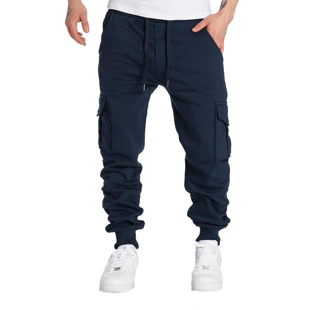Herren Cargo-Jogginghose mit elastischem Bund und praktischen Seitentaschen