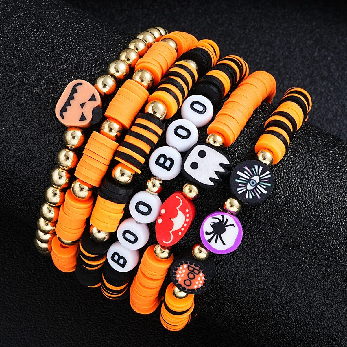 Damen Armband-Set mit kreativen Halloween-Motiven Shop Nory