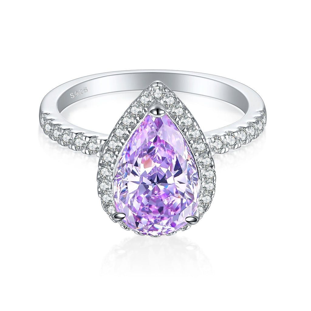 Damenring mit elegantem Kupfer-Zirkonia und filigranem Design Shop Nory
