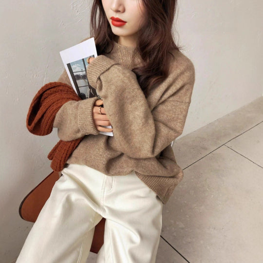 Damen Kuscheliger Oversized Pullover Shop Nory