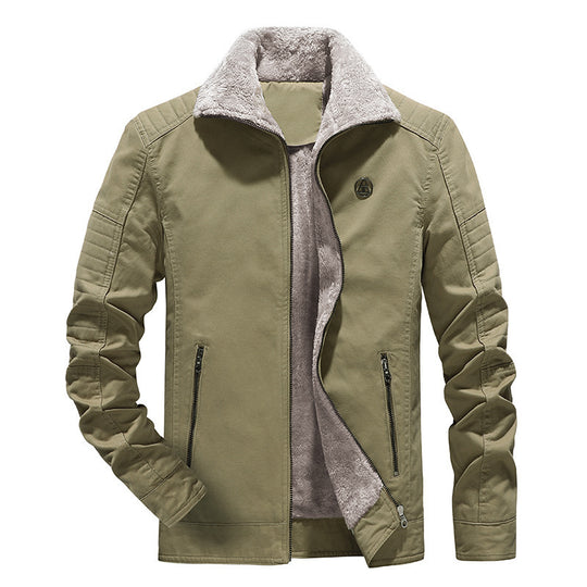 Herren Hybrid-Fliegerblouson mit Teddyfleece-Innenfutter und gesteppter Ärmepasse Shop Nory