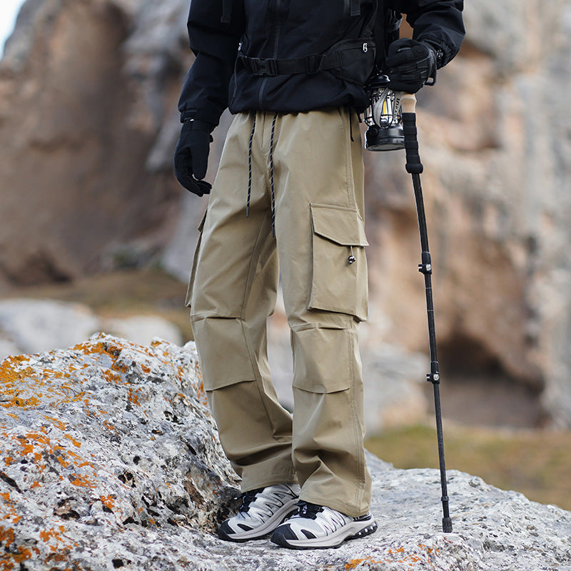 Herren Technische Outdoor-Cargohose mit wasserabweisendem Stretch und verstärkten Knien Shop Nory