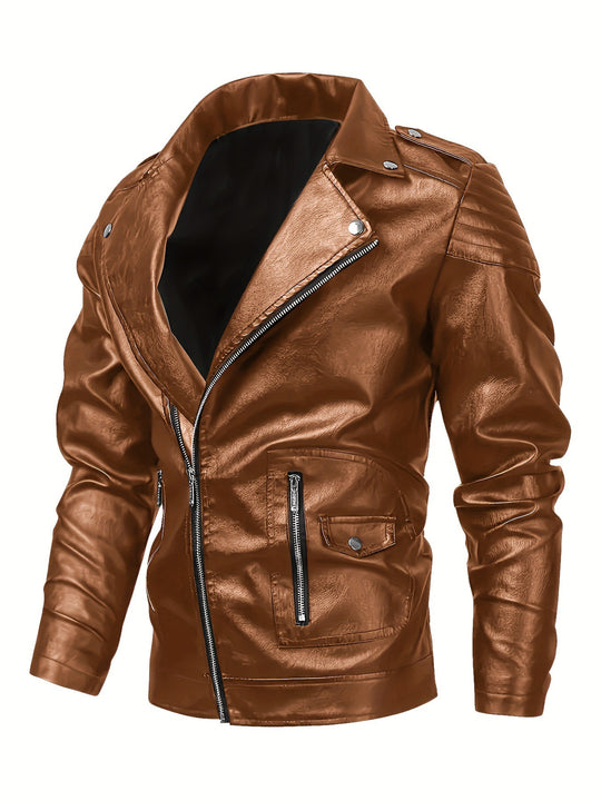 Herren Biker-Lederjacke Shop Nory