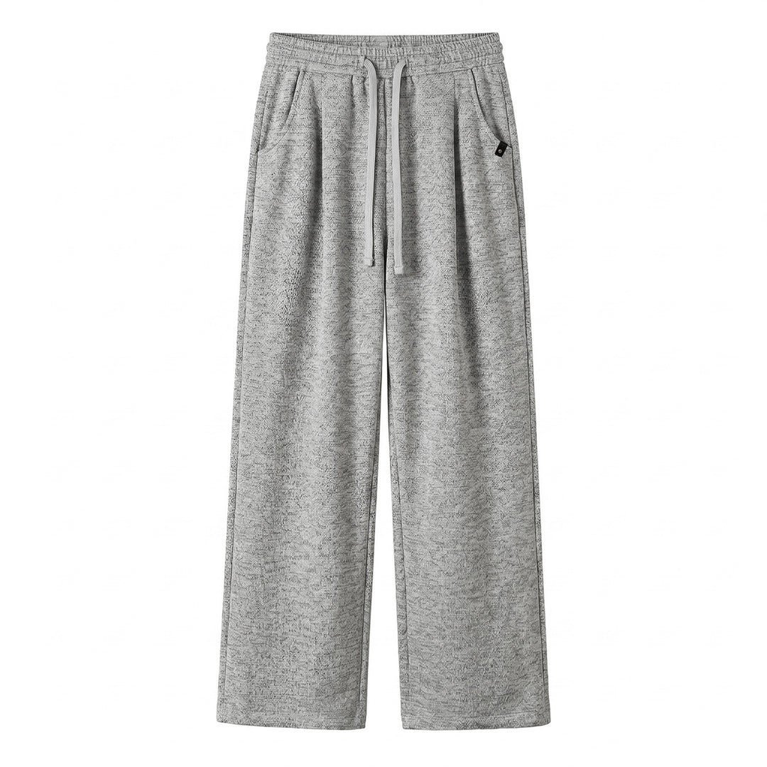 Damen Lounge‑Hose mit weitem Bein, elastischem Bund und Kordelzug Shop Nory