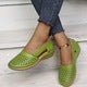 Damen Geschlossene Perforierte Slingback-Ballerinas mit verstellbarem Knöchelriemen Shop Nory