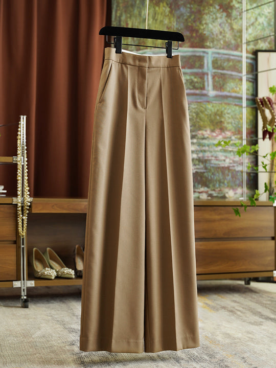 Damen Elegante und bequeme weite Stoffhose Shop Nory