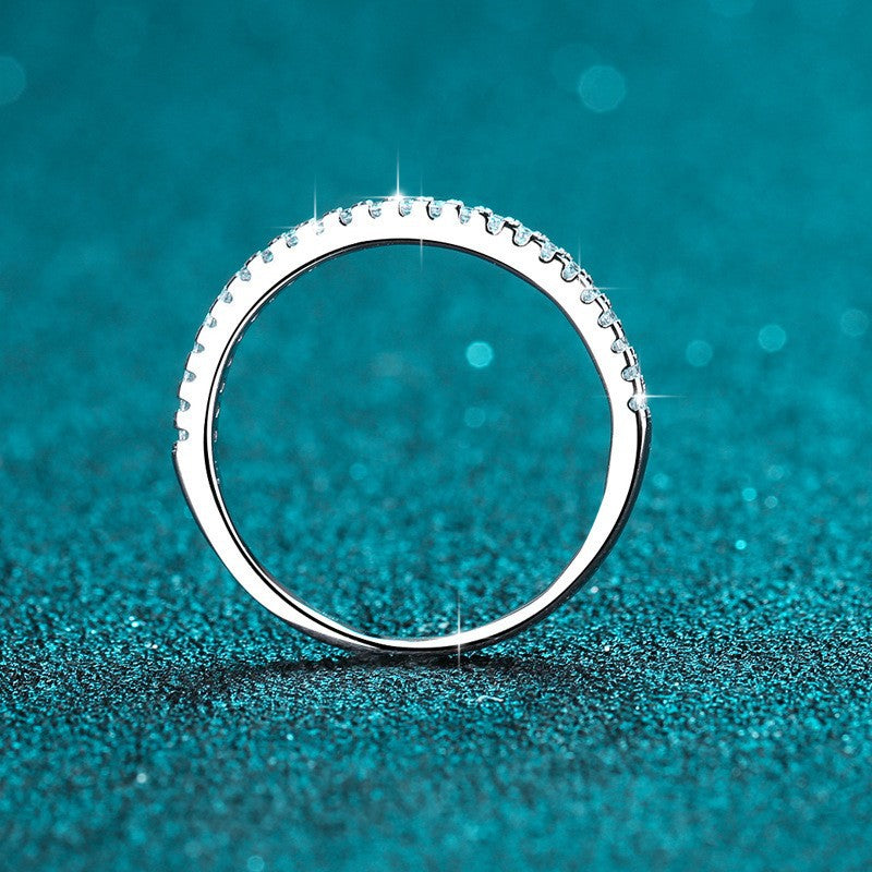 Damen Zarter Zirkonia-Streifenring Shop Nory