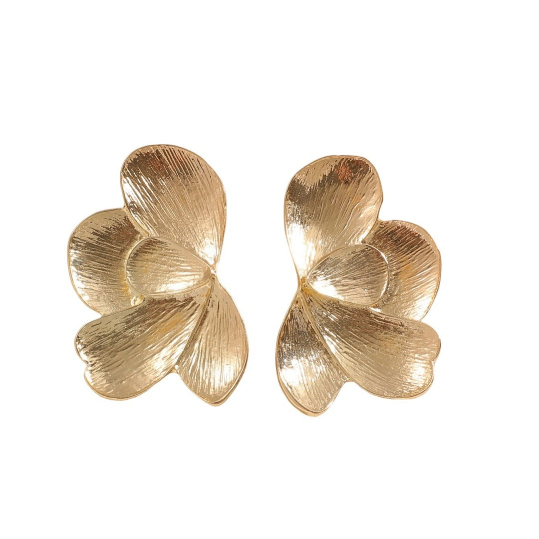 Damen Ohrstecker im floralen Design mit edlem Finish Shop Nory