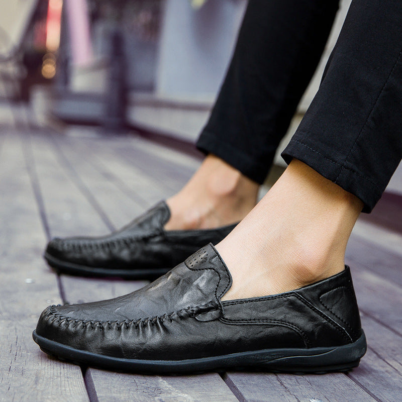 Damen Elegante Mokassins aus hochwertigem Leder mit handgenähten Details