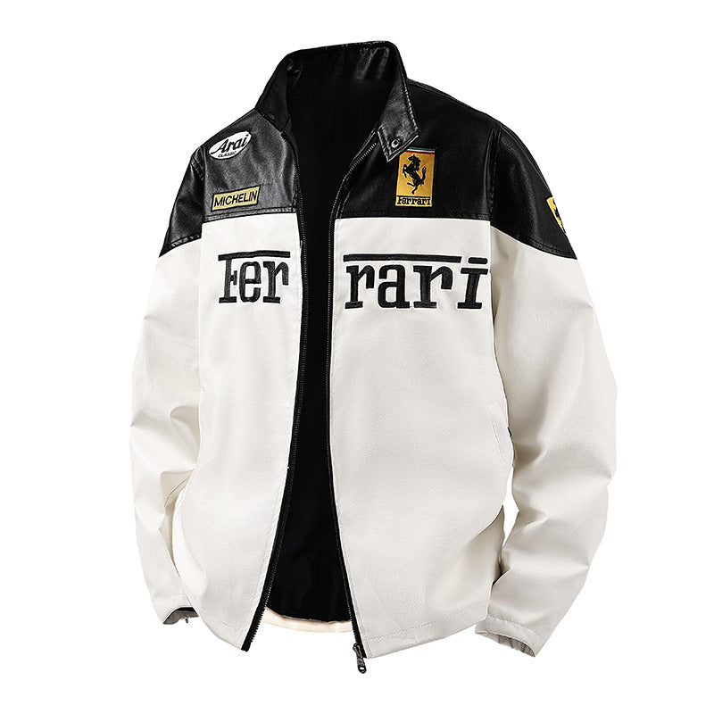 Herren Motorsport Lederjacke Shop Nory