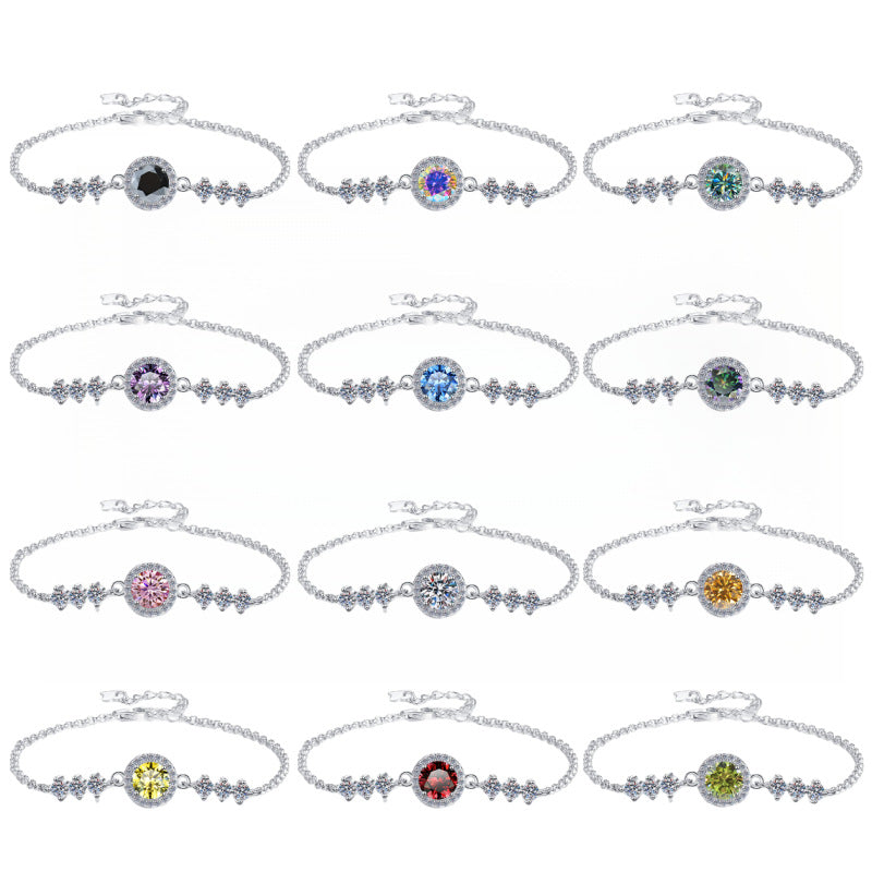 Damen elegantes Armband mit funkelndem Kristall-Shop Nory