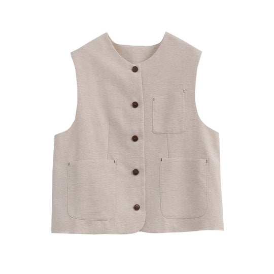 Damen Modische Weste Shop Nory