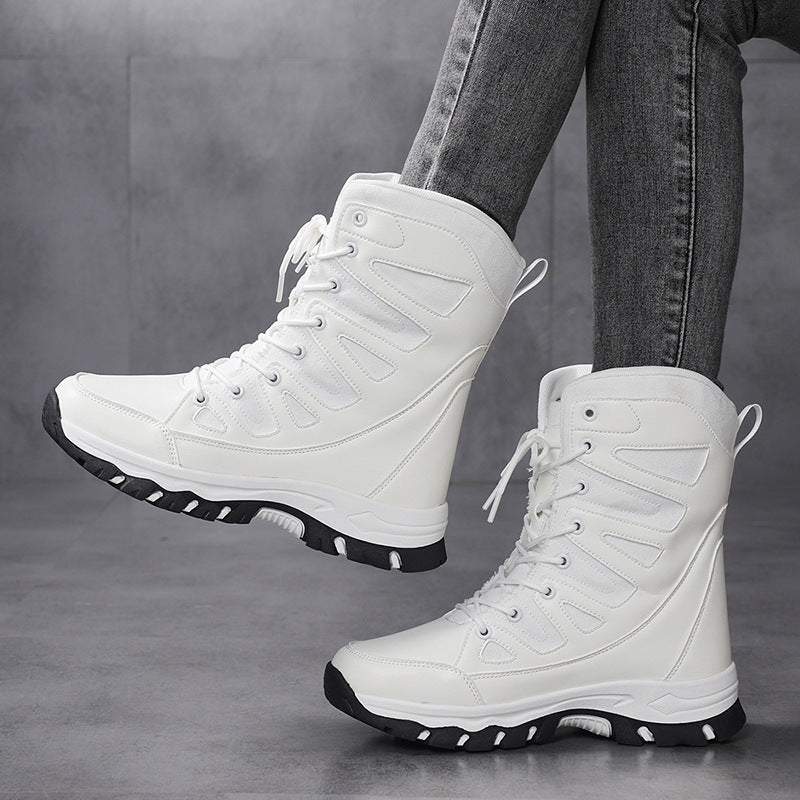 Damen High-Top Outdoor-Schuhe mit rutschfester Sohle und atmungsaktivem Obermaterial