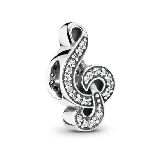 Facettierter Kristall-Charme Perlenanhänger Für Charm-Armband mit Zirkonia-Einfassung