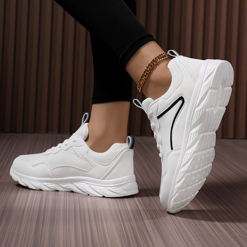 Damen Sportliche Sneakers mit atmungsaktiver Mesh-Oberfläche und stoßdämpfender Sohle