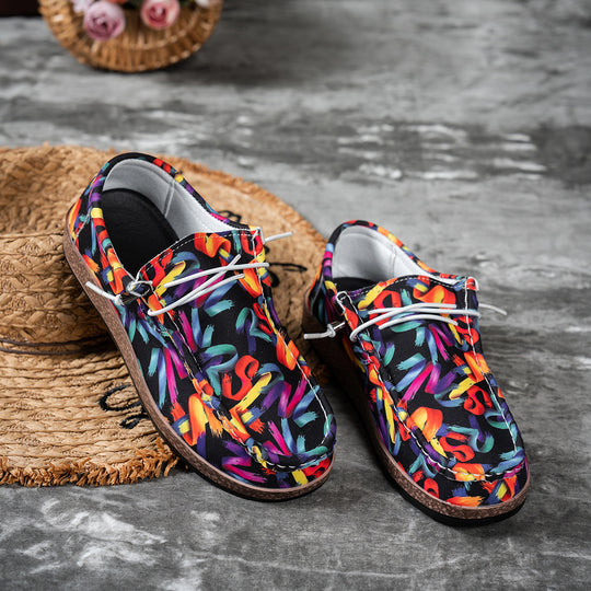 Damen Leichte Mokassin‑Sneaker mit ergonomischer Kork‑Optik‑Sohle Shop Nory