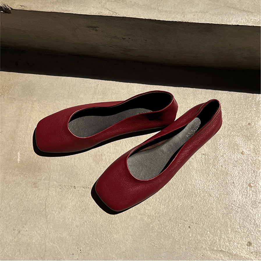 Damen Ballerinas aus hochwertigem Leder mit ergonomischem Fußbett