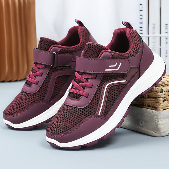 Herren nan atmungsaktiver Mesh-Freizeitsneaker mit Klettverschluss, ergonomischer EVA-Zwischensohle und profiliertem Gummi-Outdoorsohle Shop Nory