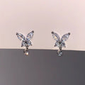 Damen Funkelnde Ohrstecker im Hasenmotiv Shop Nory