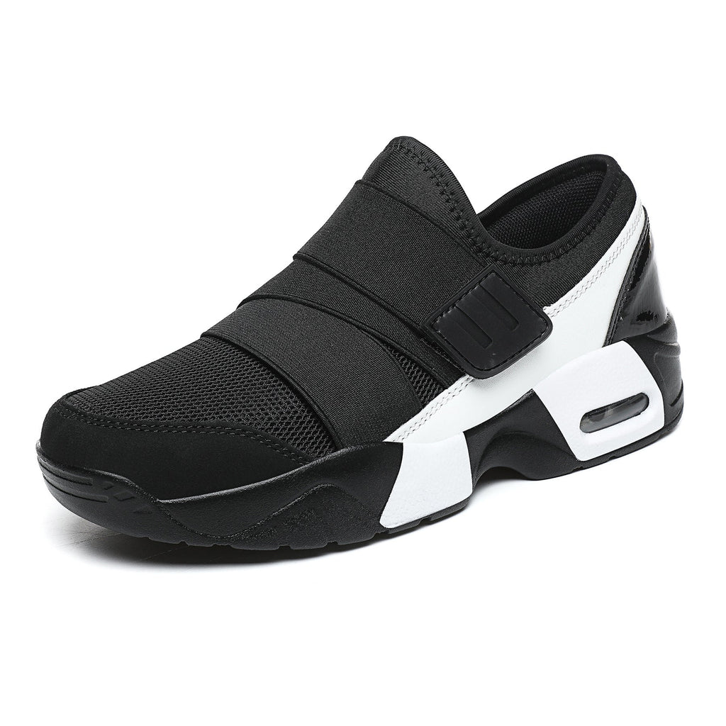 Damen nan Schlupfsneaker mit breitem Elastikriemen, atmungsaktivem Mesh und geformter Dämpfungsohle