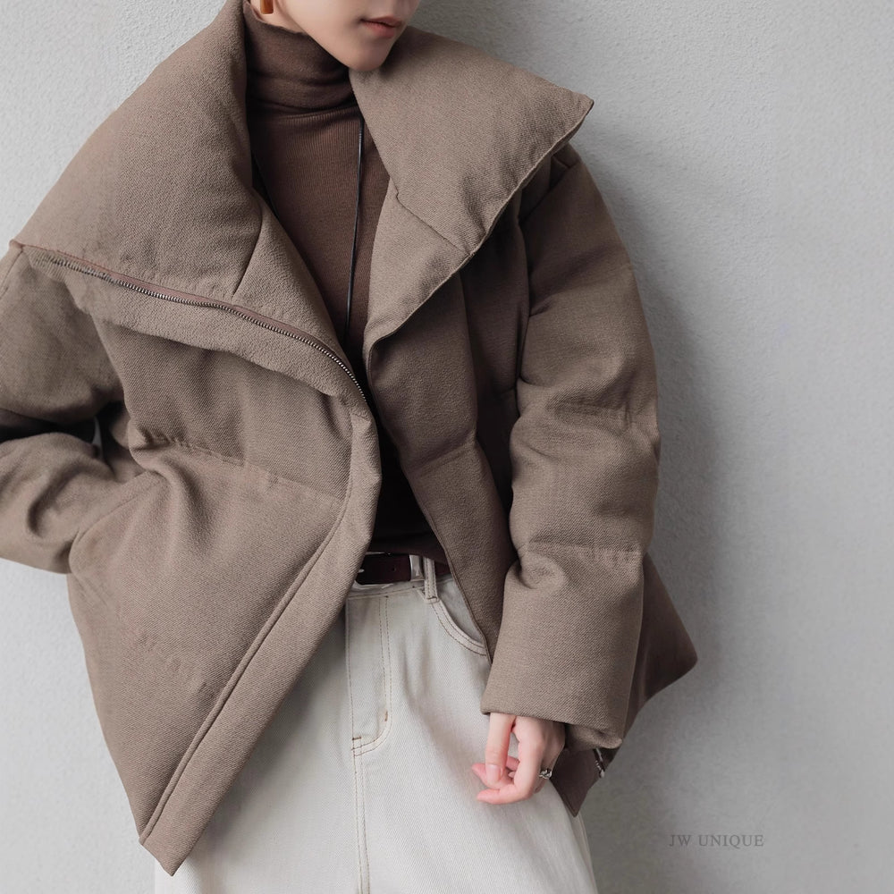 Damen Modischer Oversized Daunenjacke Shop Nory