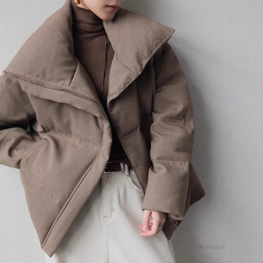 Damen Modischer Oversized Daunenjacke Shop Nory