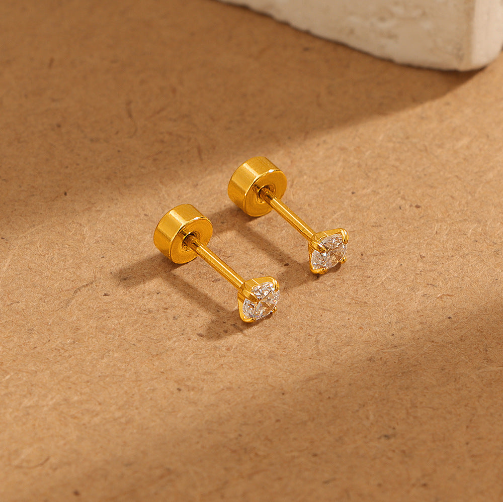 Damen Elegante Kristall Stecker Ohrringe Shop Nory