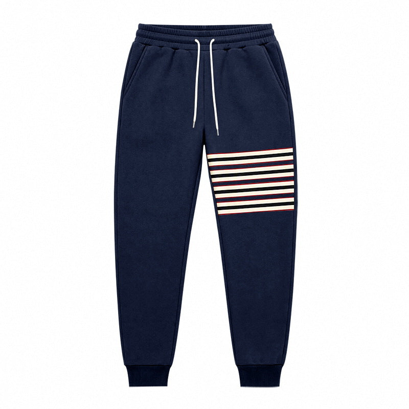 Herren Sportliche Jogginghose mit seitlichem Streifenpanel und Kordelzug Shop Nory