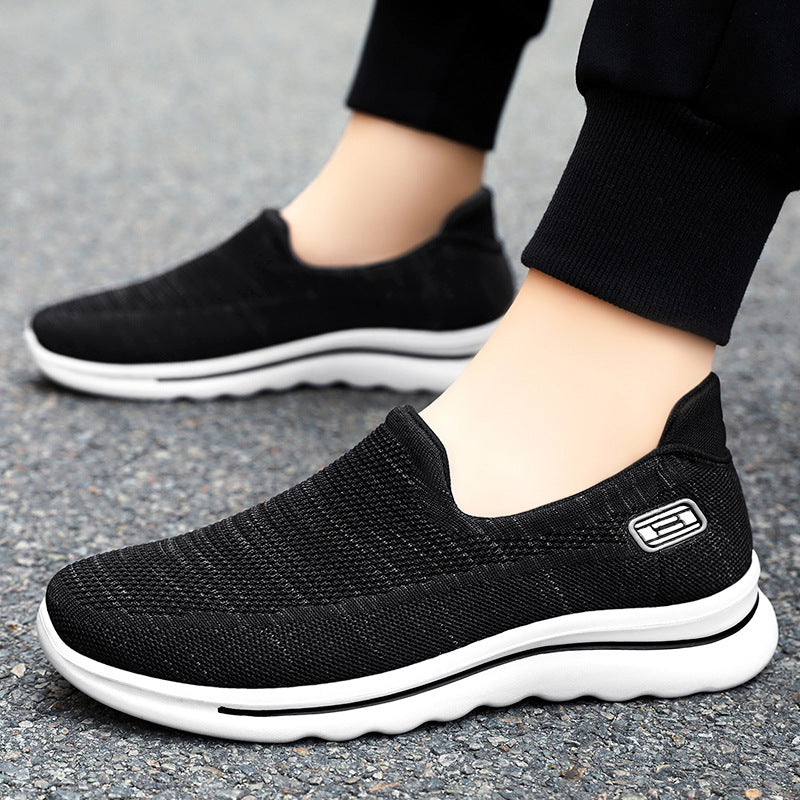 Damen nan Strick-Slip-On Komfortsneaker mit herausnehmbarem Memory-Fußbett und stoßdämpfender EVA-Zwischensohle Shop Nory