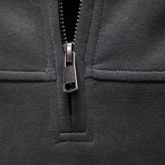 Herren Hochkragen-Sweatshirt mit Halbreißverschluss und Thermofleece-Innenfutter Shop Nory