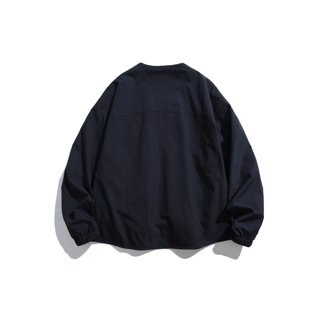 Herren Kurzblouson mit V‑Ausschnitt, zweiwege Reißverschlüssen und Utility‑Taschen Shop Nory