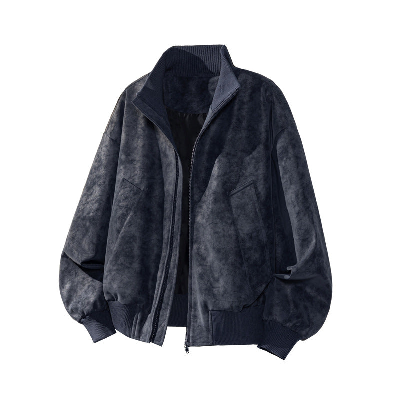 Herren Modische Oversized Bomberjacke Shop Nory