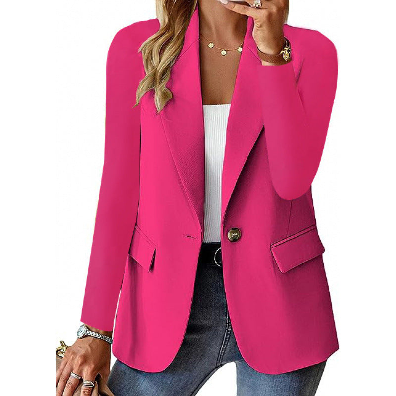 Damen Moderner Tailored Blazer mit elegante Knopfdetails