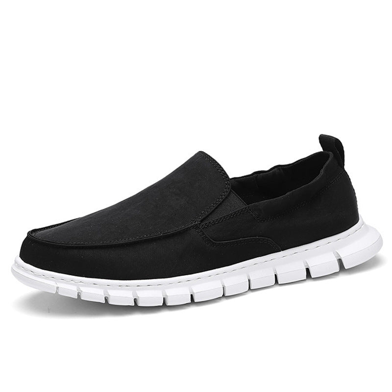 Herren Slipper-Sneaker im Mokassin-Stil mit elastischem Einstieg und segmentierter Komfortsohle Shopy Nory