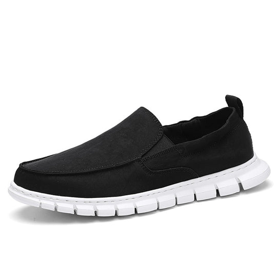 Herren Slipper-Sneaker im Mokassin-Stil mit elastischem Einstieg und segmentierter Komfortsohle Shopy Nory