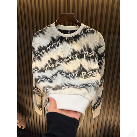 Damen Urbanes Sweatshirt mit kreativem Schriftzug Shop Nory
