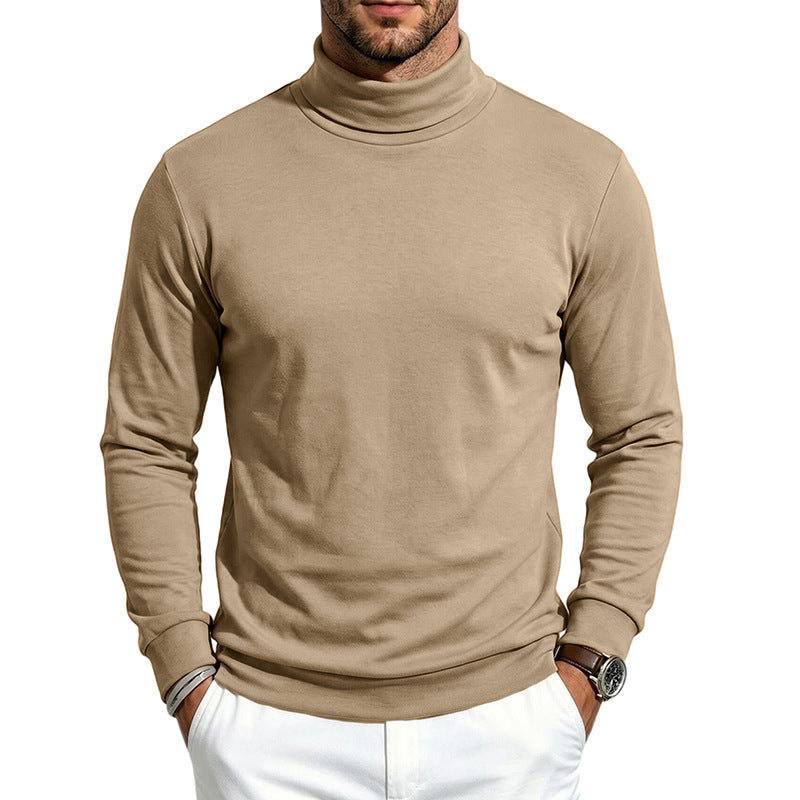 Herren Feinstrick‑Rollkragenpullover mit schmaler Silhouette und elastischen Bündchen Shop Nory