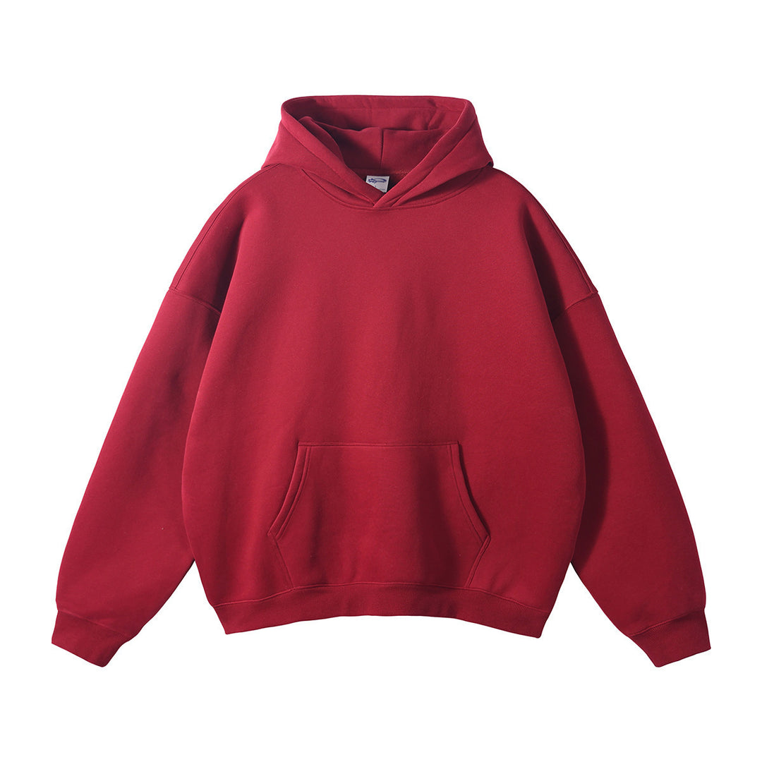 Unisex nan oversized Kapuzenpullover mit Kängurutasche und gerippten Bündchen Shop Nory