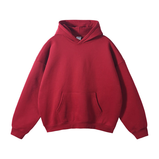 Unisex nan oversized Kapuzenpullover mit Kängurutasche und gerippten Bündchen Shop Nory