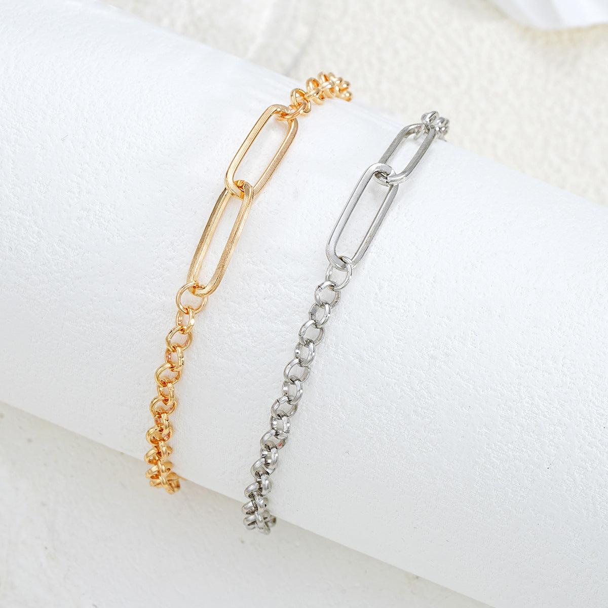 Damenarmband aus hochwertigem Edelstahl mit elegantem Kettendesign Shop Nory
