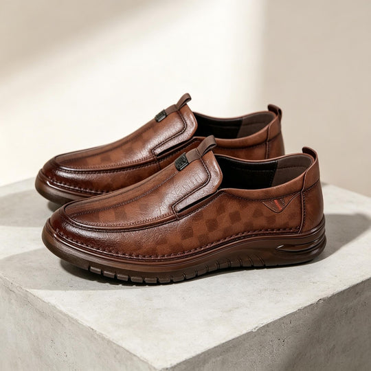 Herren Modische Leder Slipper Shop Nory