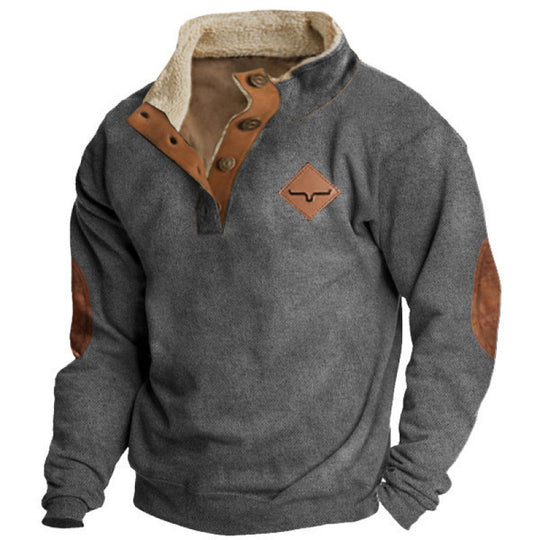 Herren Modischer Hoodie mit Kapuze und maritimem Druck Shop Nory
