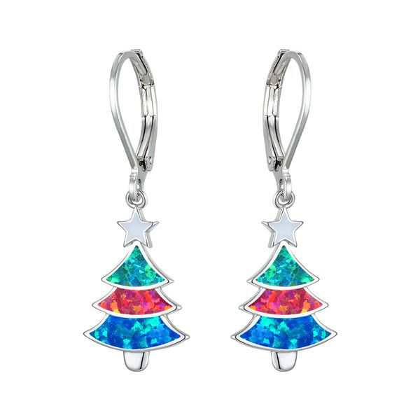 Damen Weihnachtsbaum Ohrringe Shop Nory