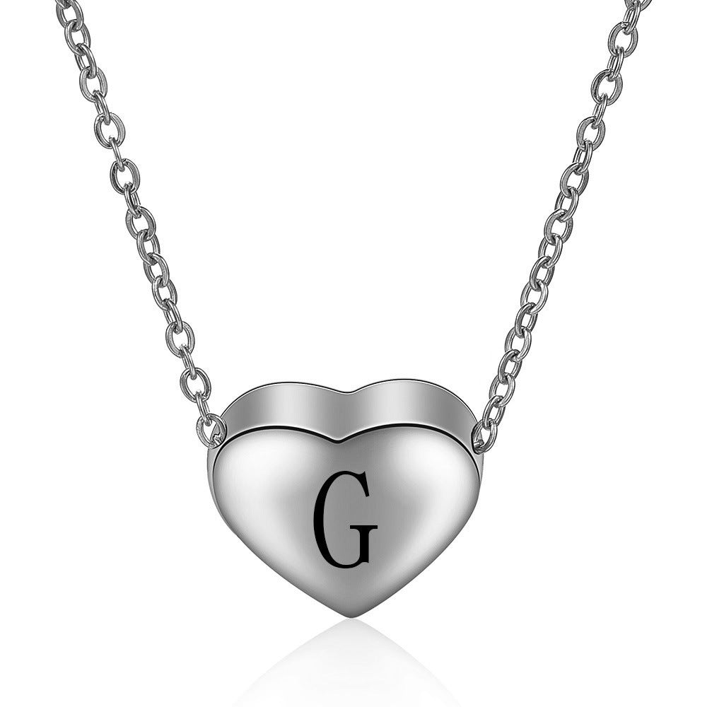 Damen Halskette mit gravierbarem Herzanhänger Shop Nory 1780328706