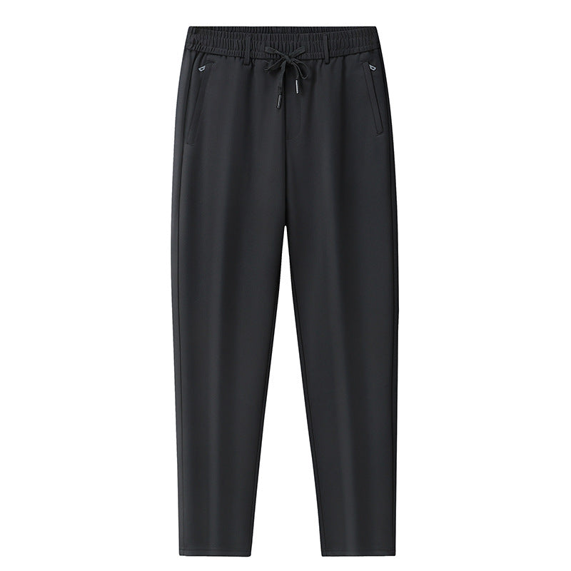 Herren Freizeithose mit elastischem Bund, tapered Schnitt und Reißverschlusstaschen Shop Nory