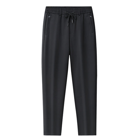 Herren Freizeithose mit elastischem Bund, tapered Schnitt und Reißverschlusstaschen Shop Nory