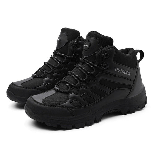 Damen Stabile und wetterfeste Wanderschuhe mit hohem Schaft
